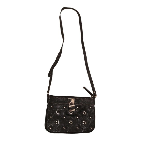 Nine West Handbags - NINE WEST Women’s Crossbody Black w/Silver studs PreOwned